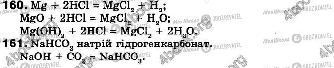 ГДЗ Хімія 8 клас сторінка 160-161